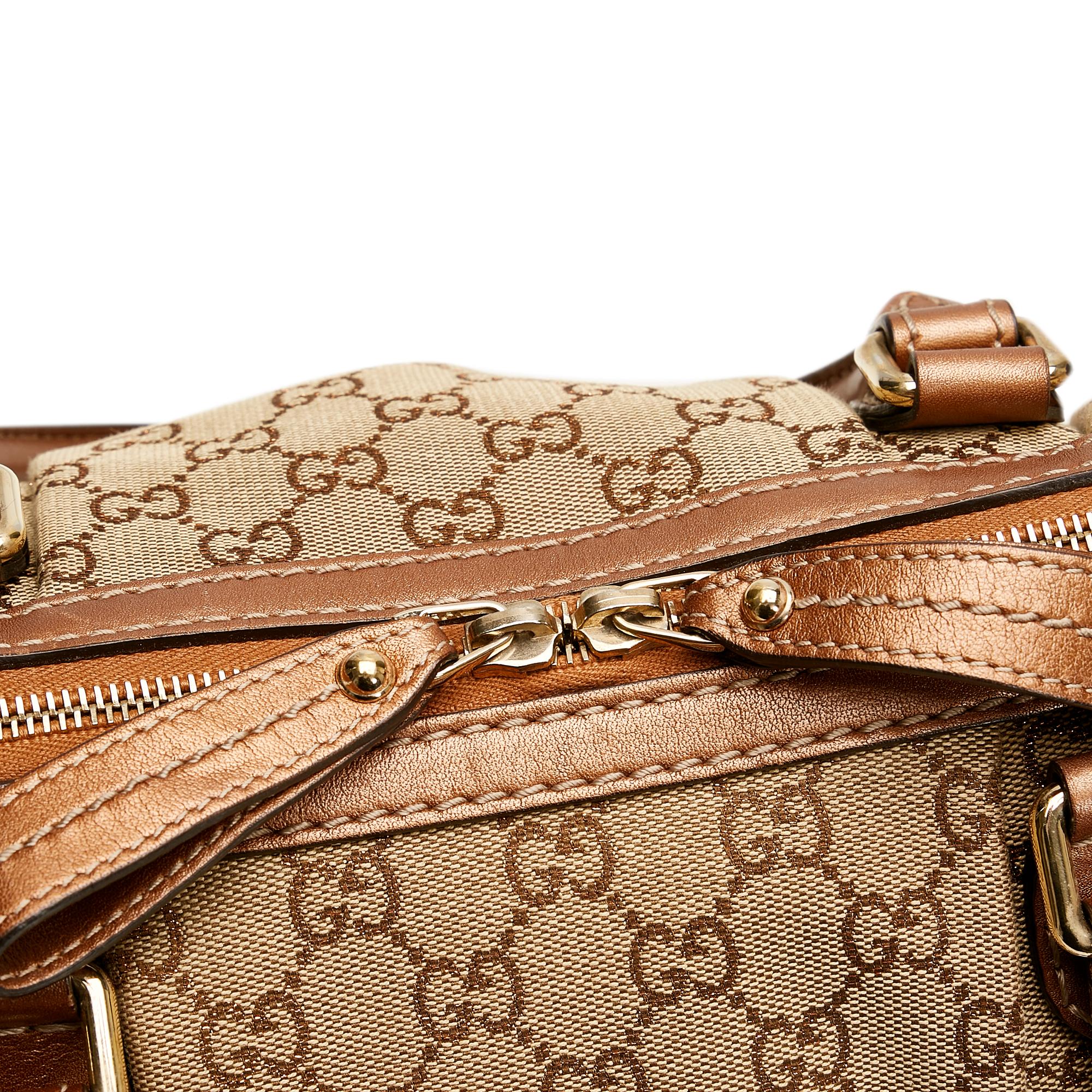 Gucci GG Canvas Sukey Satchel (SHG-tzQVlR)