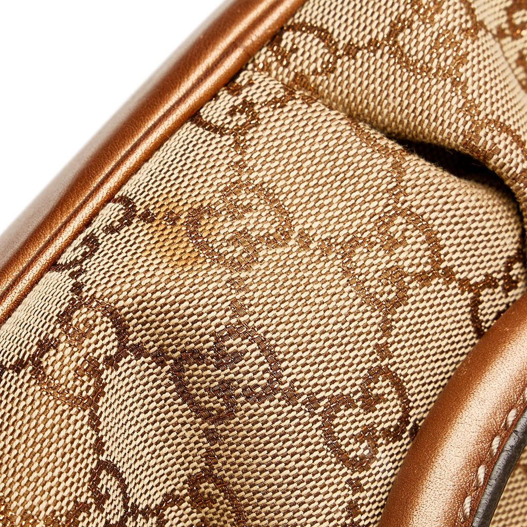 Gucci GG Canvas Sukey Satchel (SHG-tzQVlR)