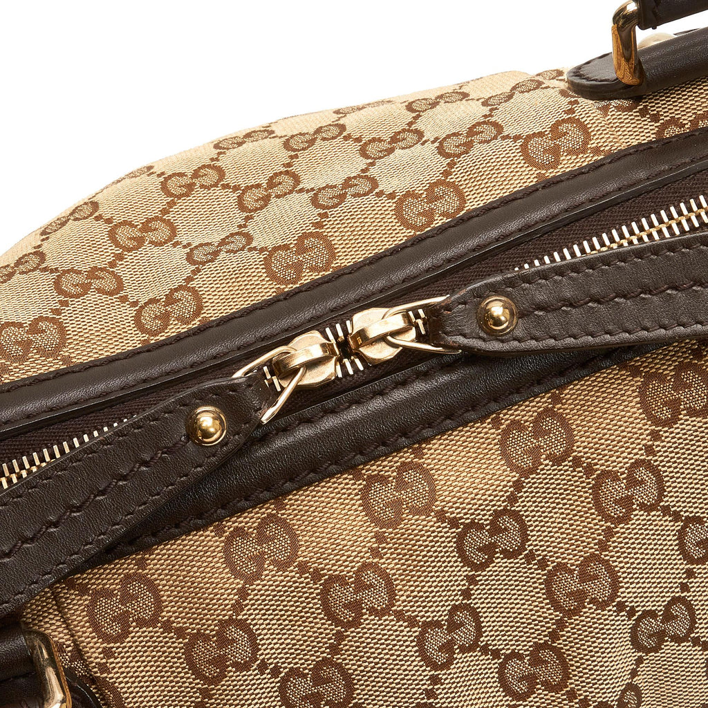 Gucci GG Canvas Sukey Satchel (SHG-D5vFKz)