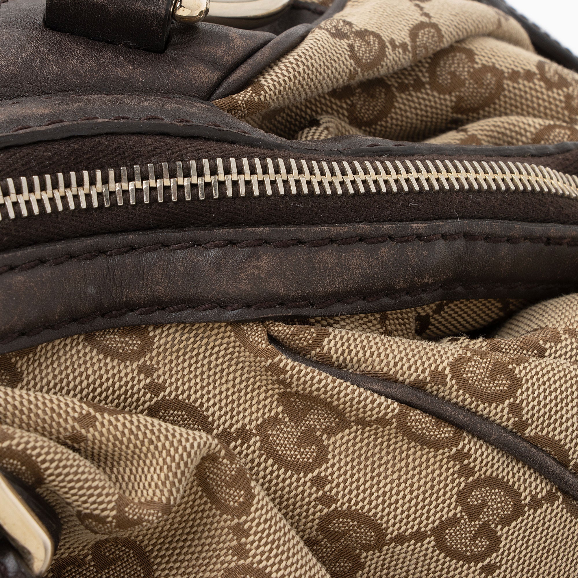 Gucci GG Canvas Sukey Satchel (SHF-9X37WL)