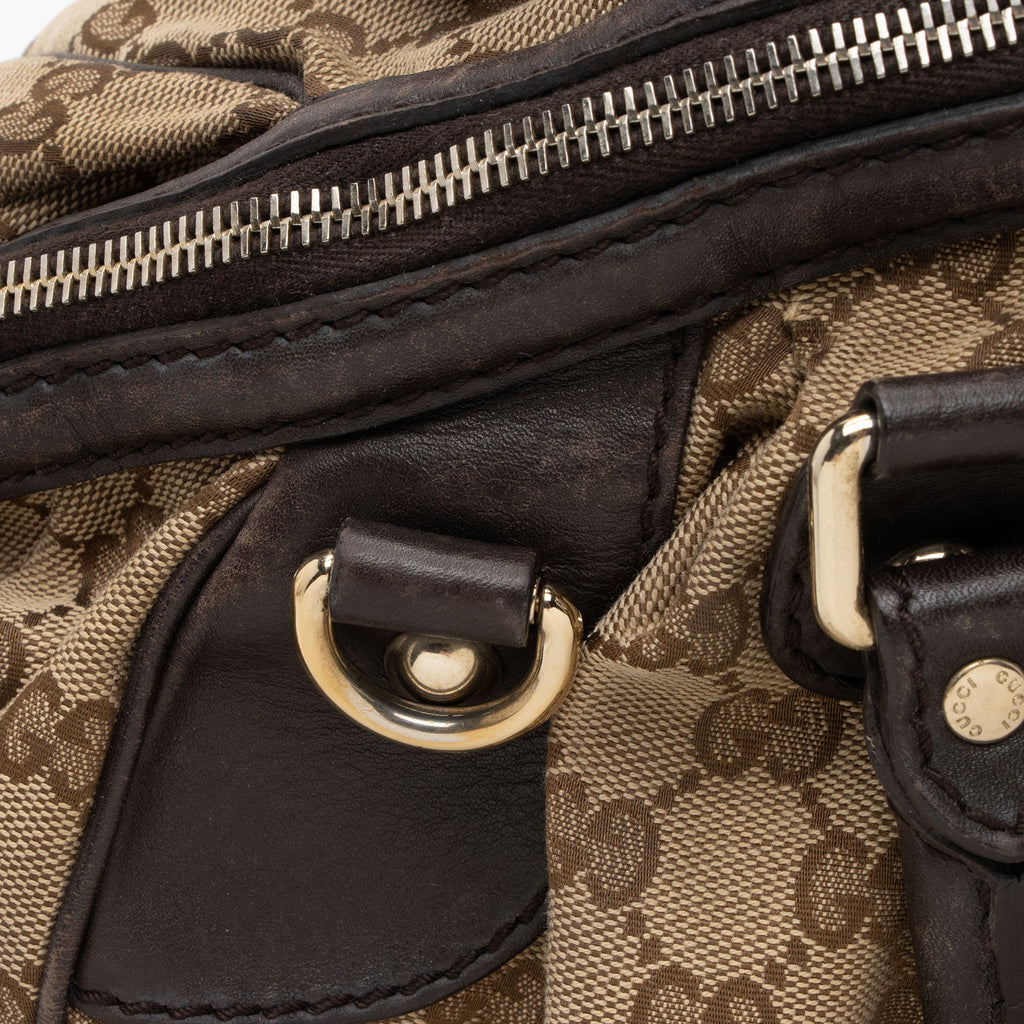 Gucci GG Canvas Sukey Satchel (SHF-9X37WL)