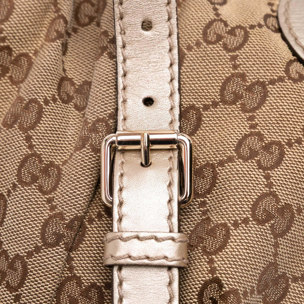 Gucci GG Canvas Sukey Satchel