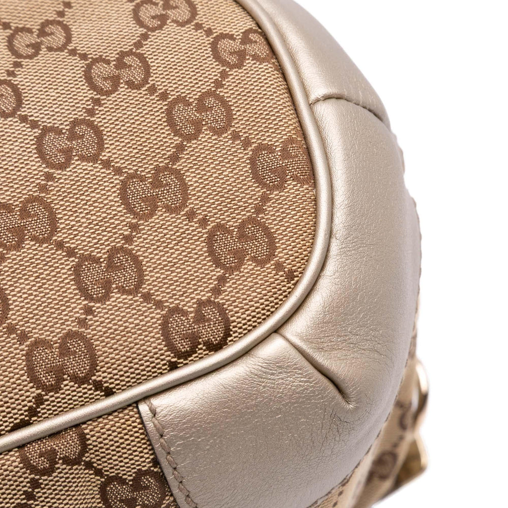 Gucci GG Canvas Sukey Satchel