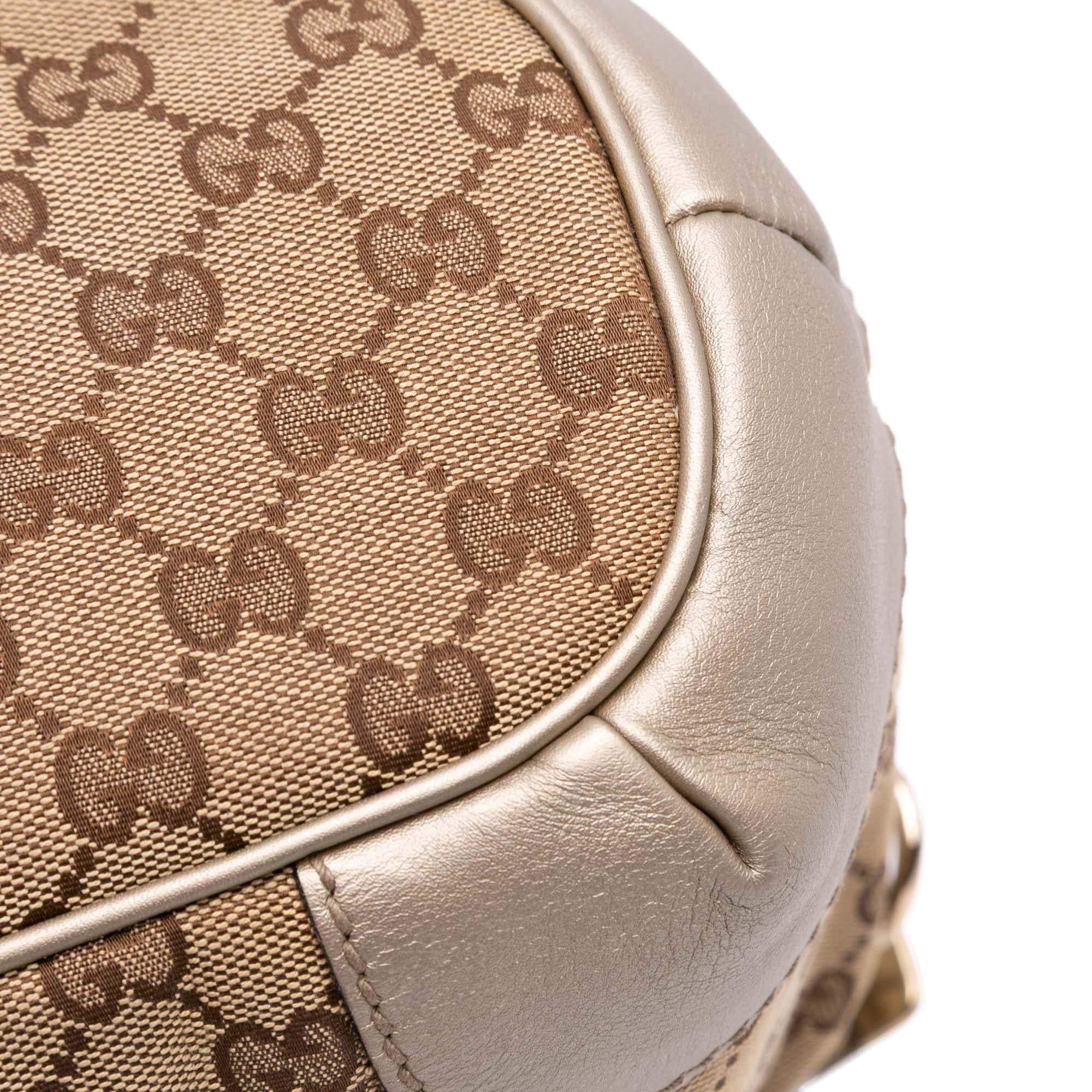 Gucci GG Canvas Sukey Satchel