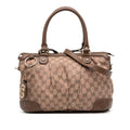 Gucci GG Canvas Sukey Satchel