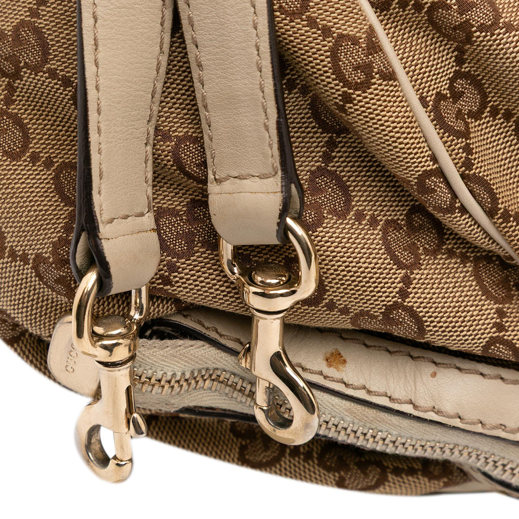 Gucci GG Canvas Sukey Satchel