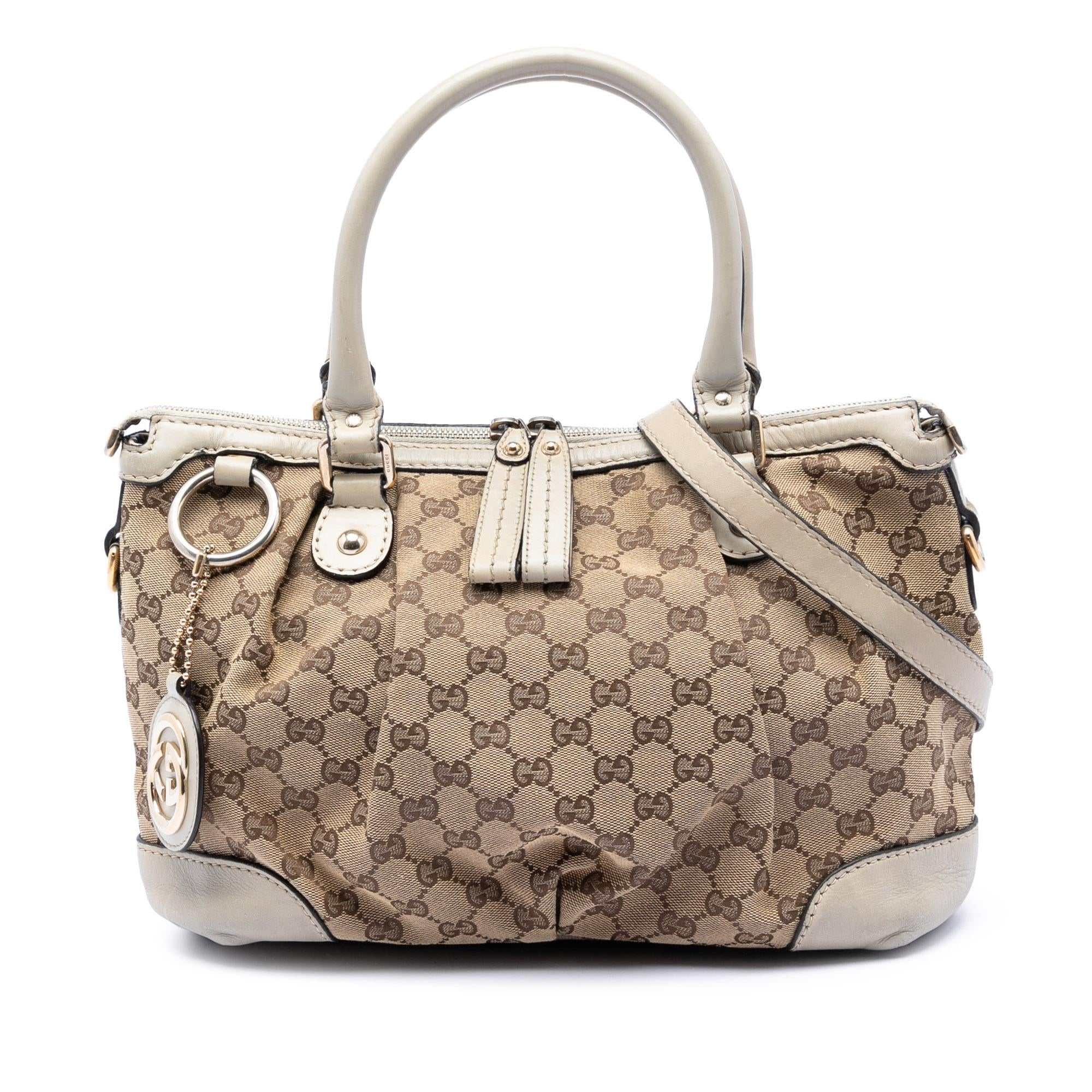 Gucci GG Canvas Sukey Satchel
