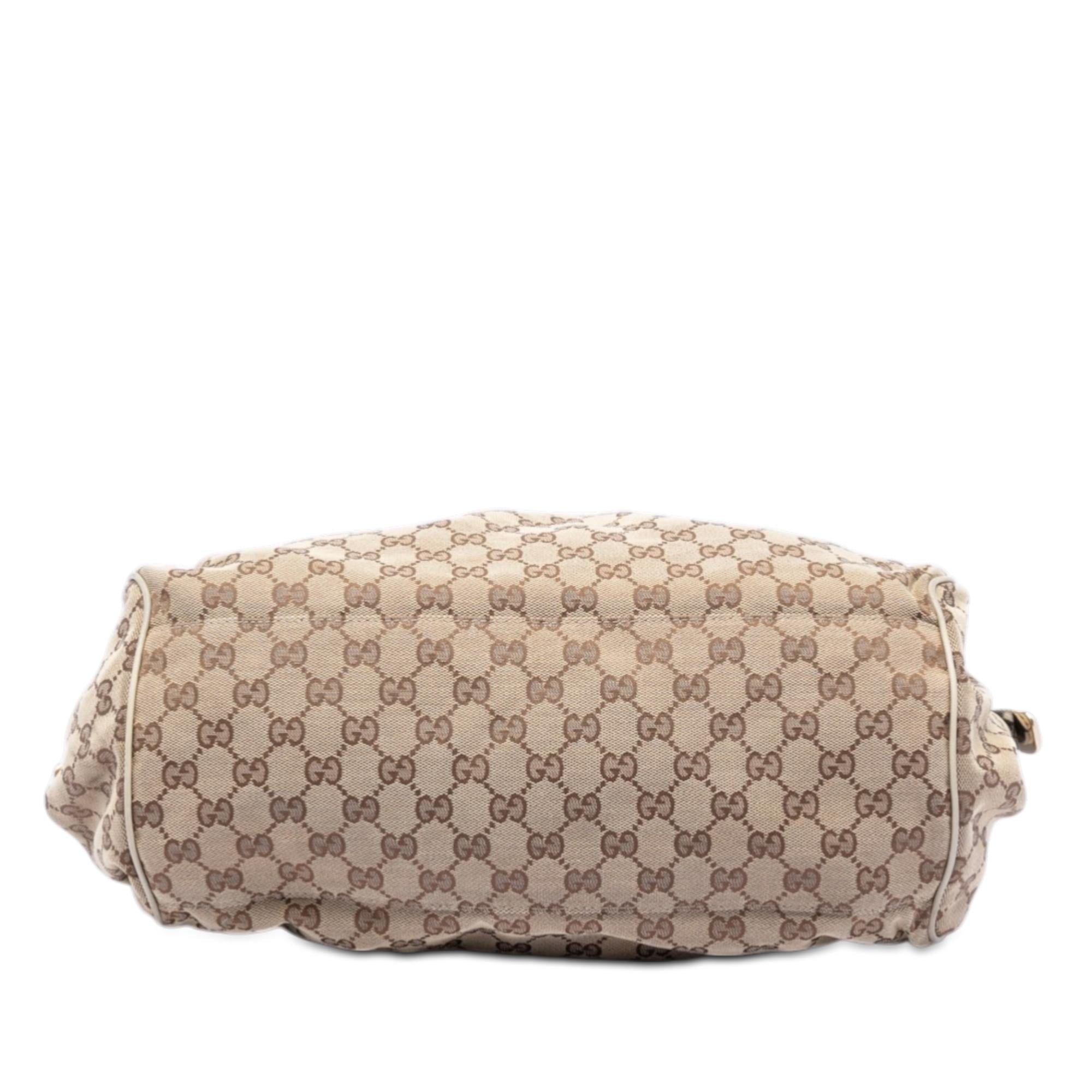Gucci GG Canvas Sukey Satchel