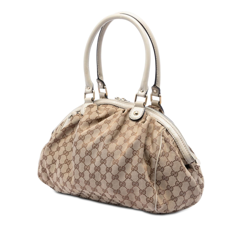 Gucci GG Canvas Sukey Satchel