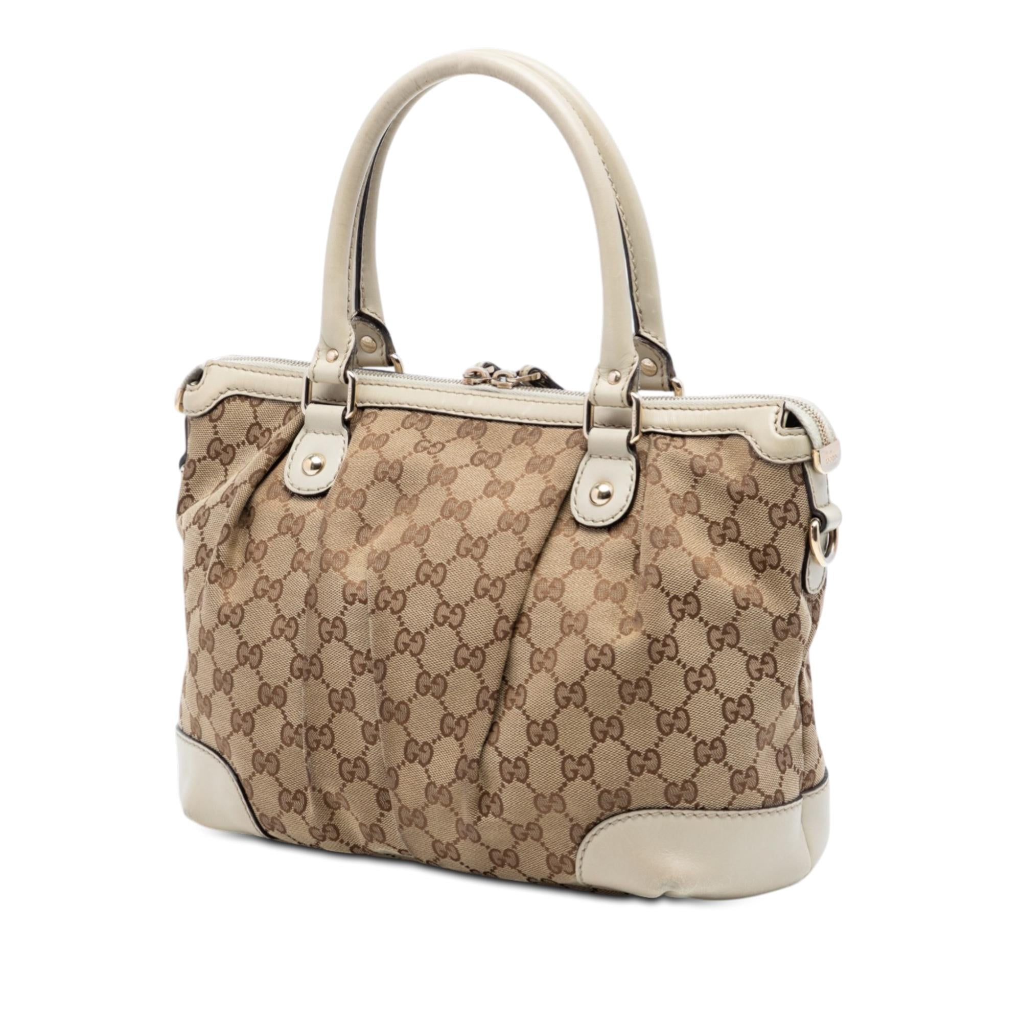 Gucci GG Canvas Sukey Satchel