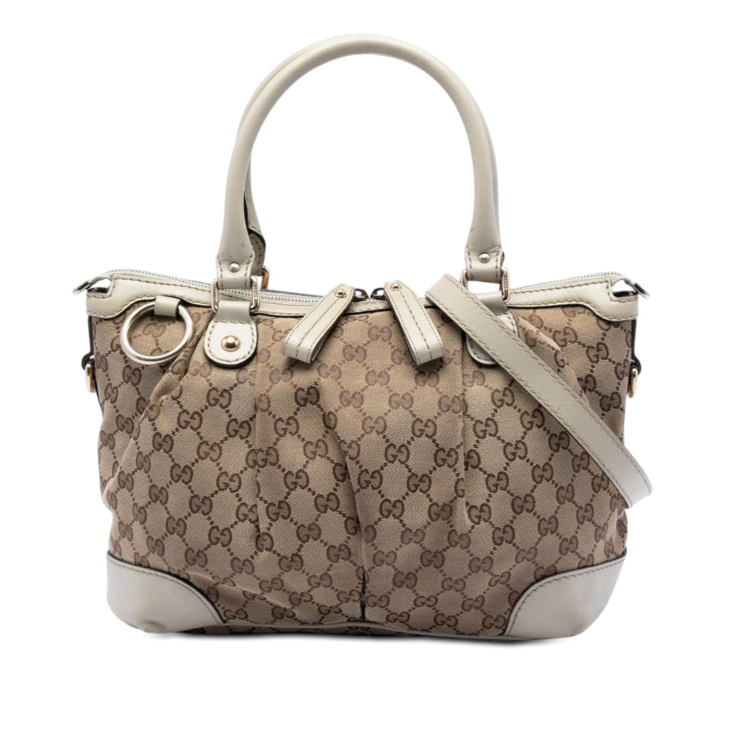 Gucci GG Canvas Sukey Satchel