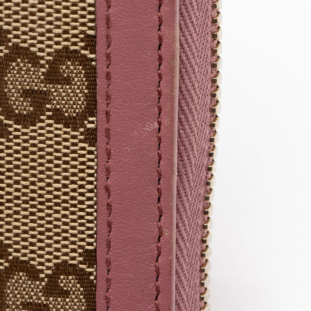 Gucci GG Canvas Sukey Zip Around Wallet