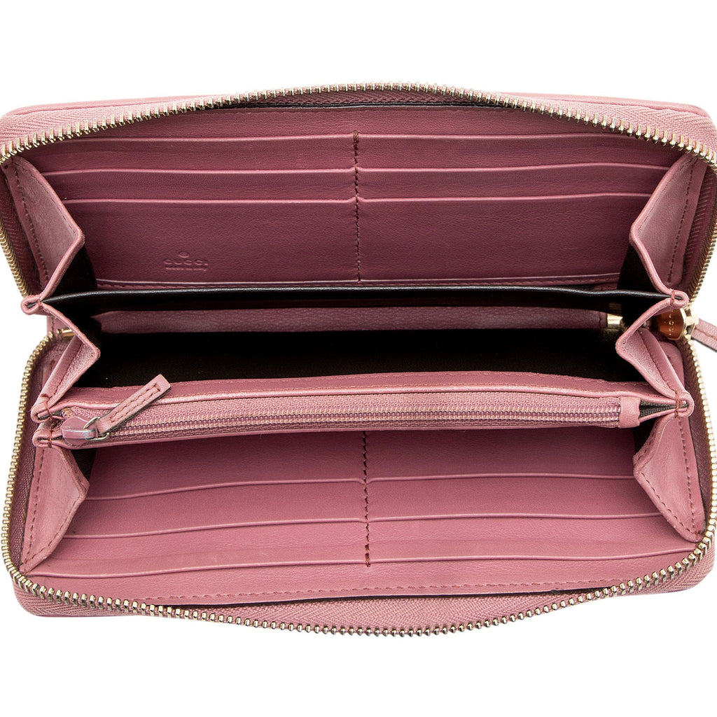Gucci GG Canvas Sukey Zip Around Wallet