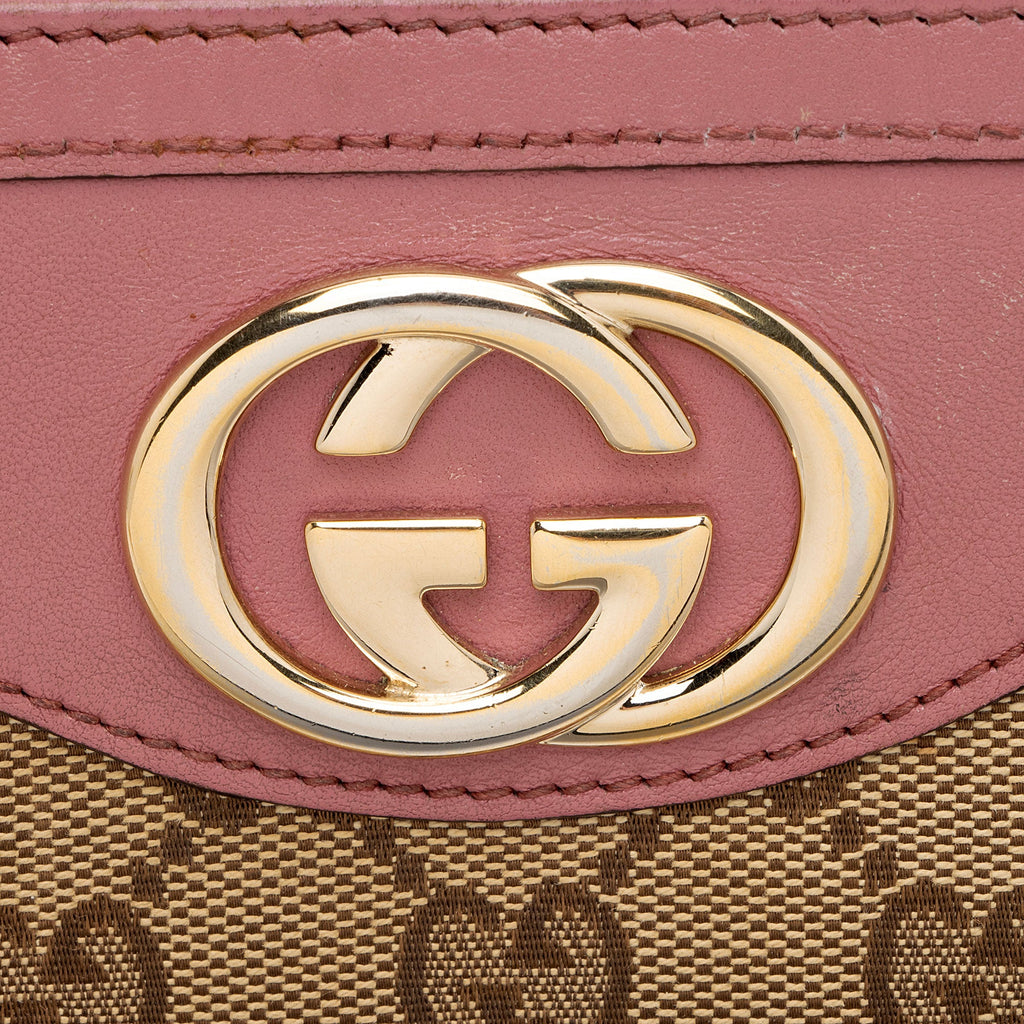 Gucci GG Canvas Sukey Zip Around Wallet