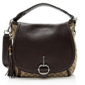 Gucci GG Canvas Techno Horsebit Flap Shoulder Bag