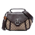 Gucci GG Canvas Techno Horsebit Top Handle Bag