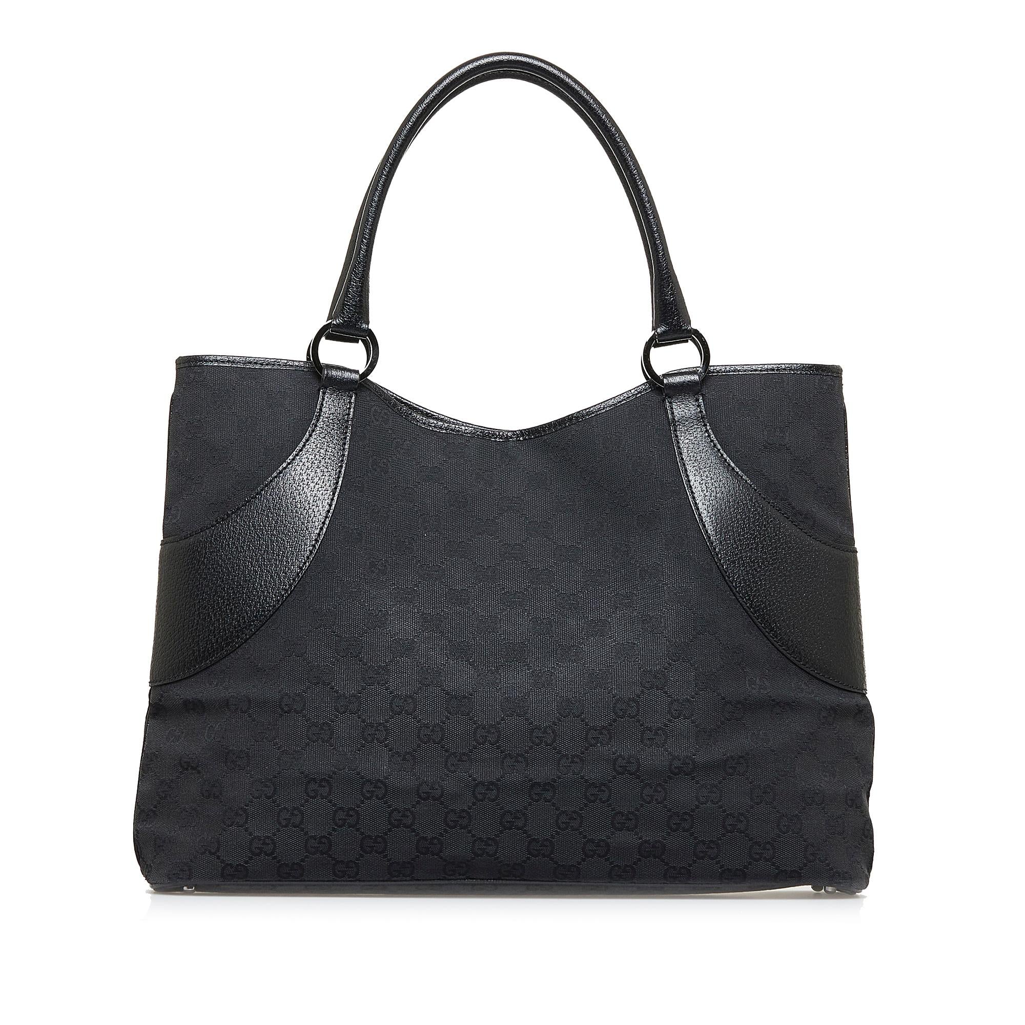 Gucci GG Canvas Tote Bag (SHG-ufe1mM)