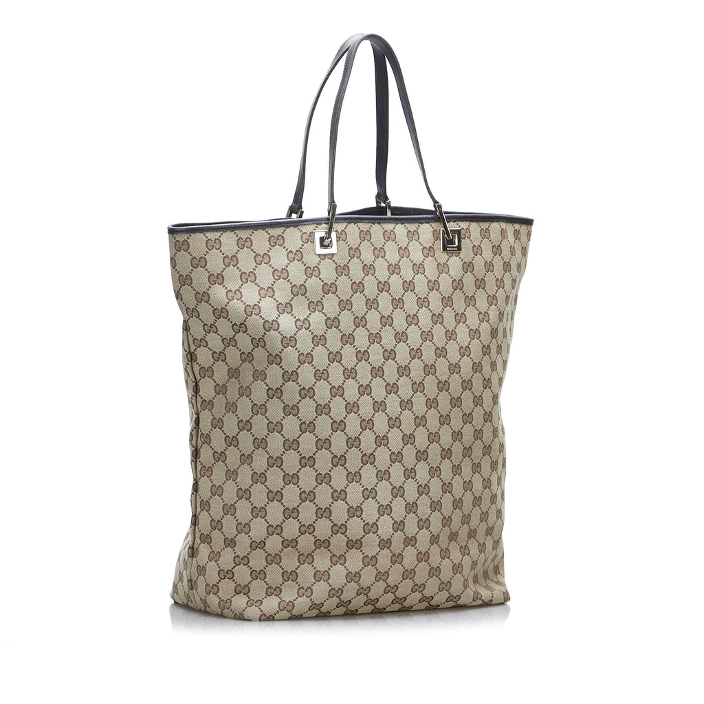 Gucci GG Canvas Tote (SHG-EEp2Ph)
