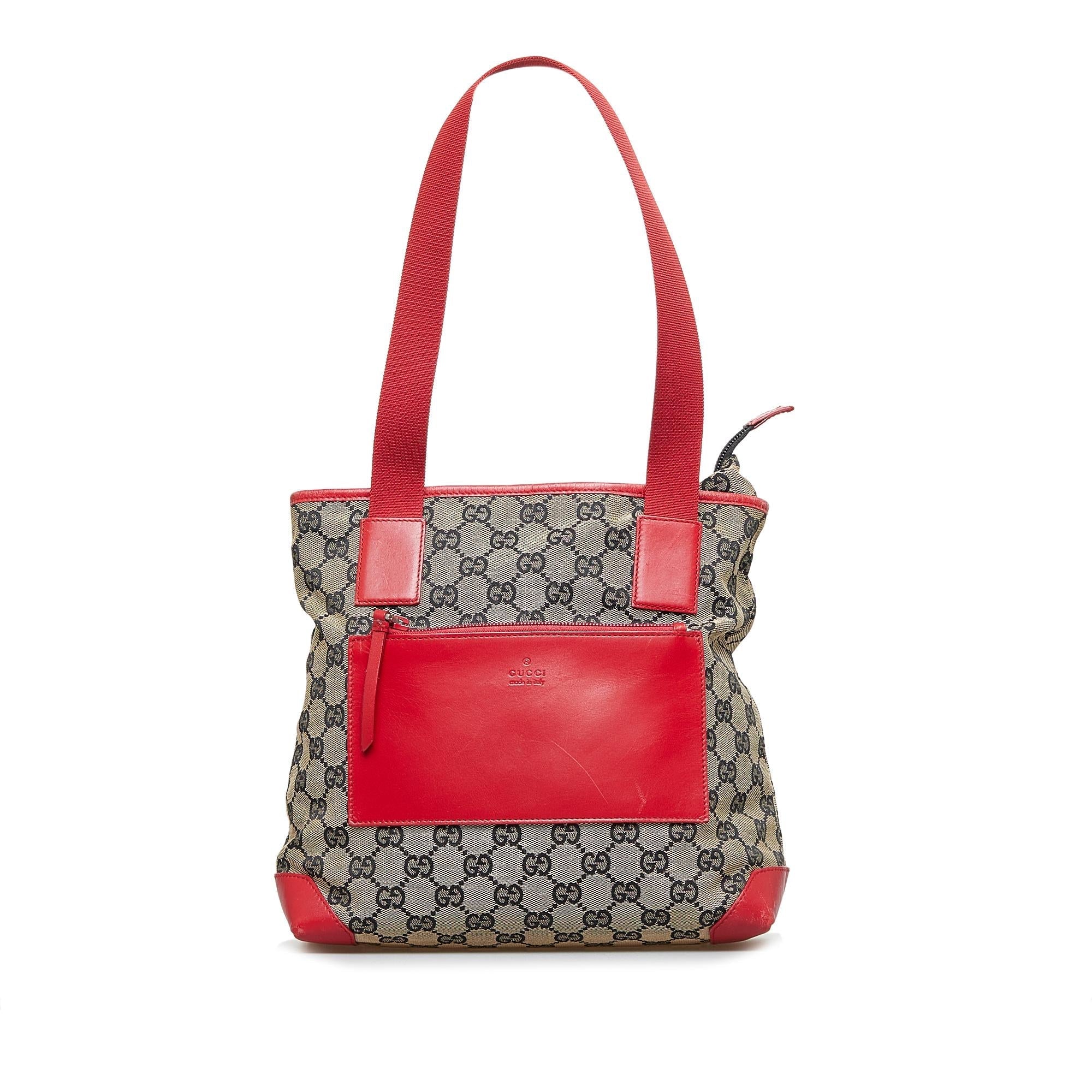 Gucci GG Canvas Tote (SHG-QDQOlm)