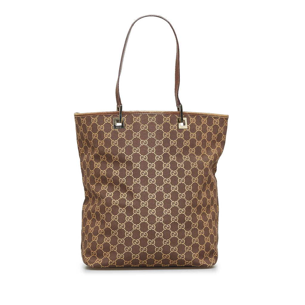 Gucci GG Canvas Tote (SHG-SAIPPx)