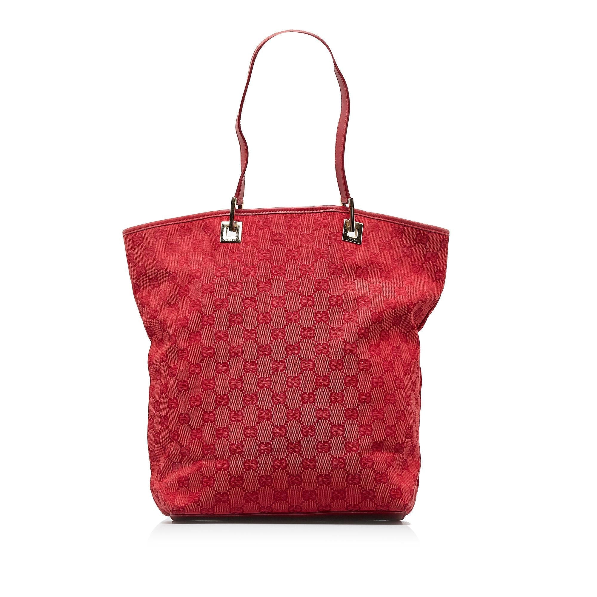 Gucci GG Canvas Tote (SHG-MZWeIu)