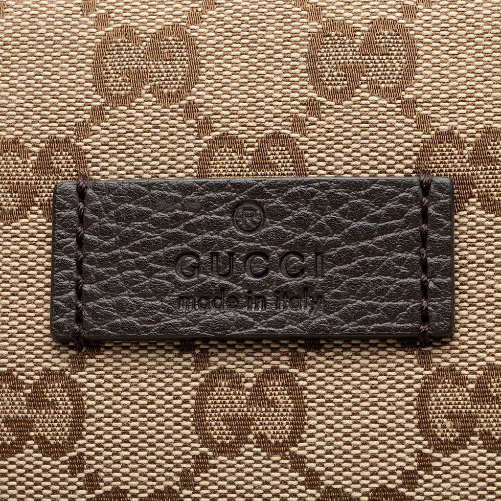 Gucci GG Canvas Travel Large Backpack (SHF-mbgwWQ)