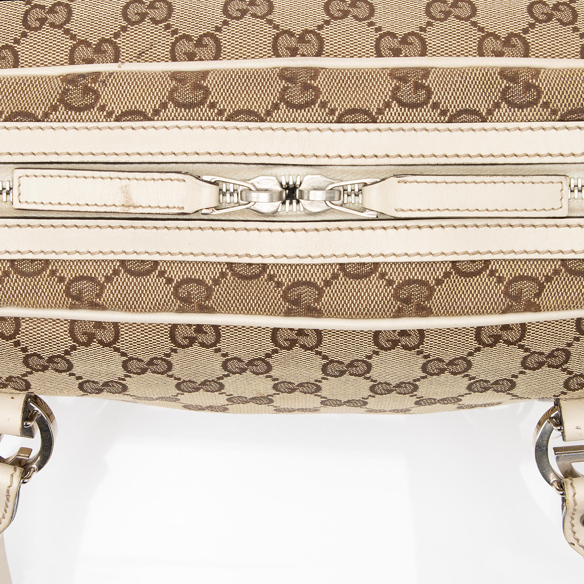 Gucci GG Canvas Twins Boston Bag (SHF-SVoyHp)