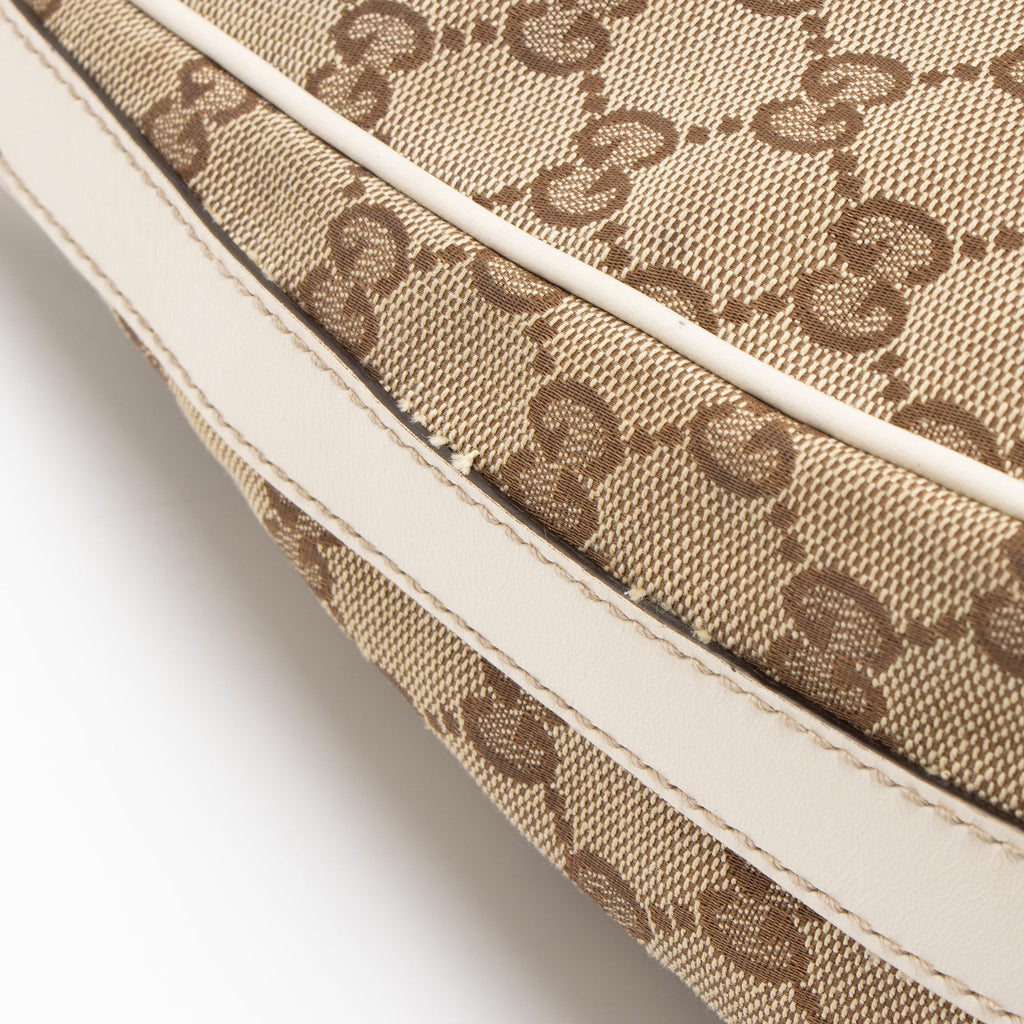 Gucci GG Canvas Twins Medium Hobo