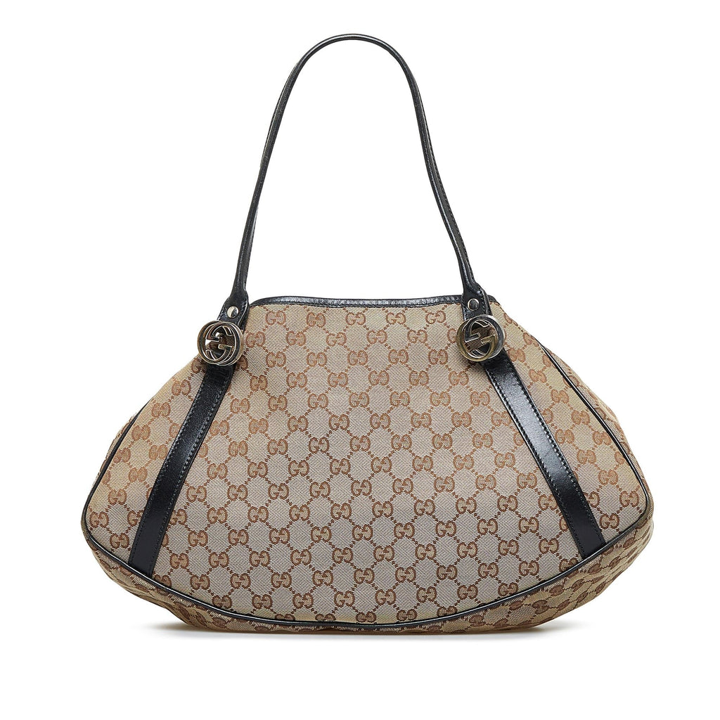 Gucci GG Canvas Twins Tote (SHG-jumYPU)