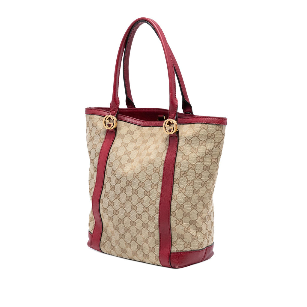 Gucci GG Canvas Twins Tote
