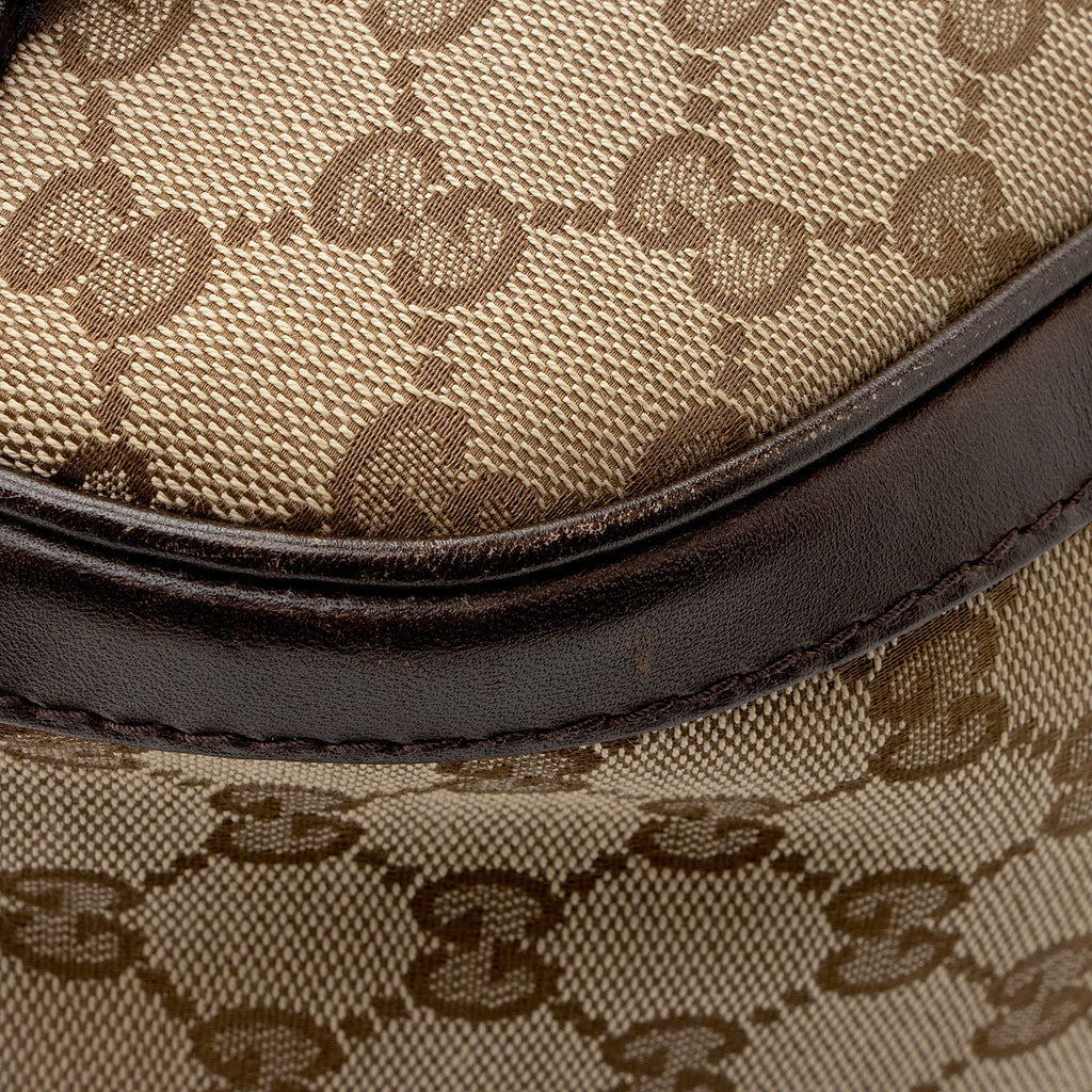 Gucci GG Canvas Vintage Web Joy Medium Boston Bag (SHF-vJvGW4)