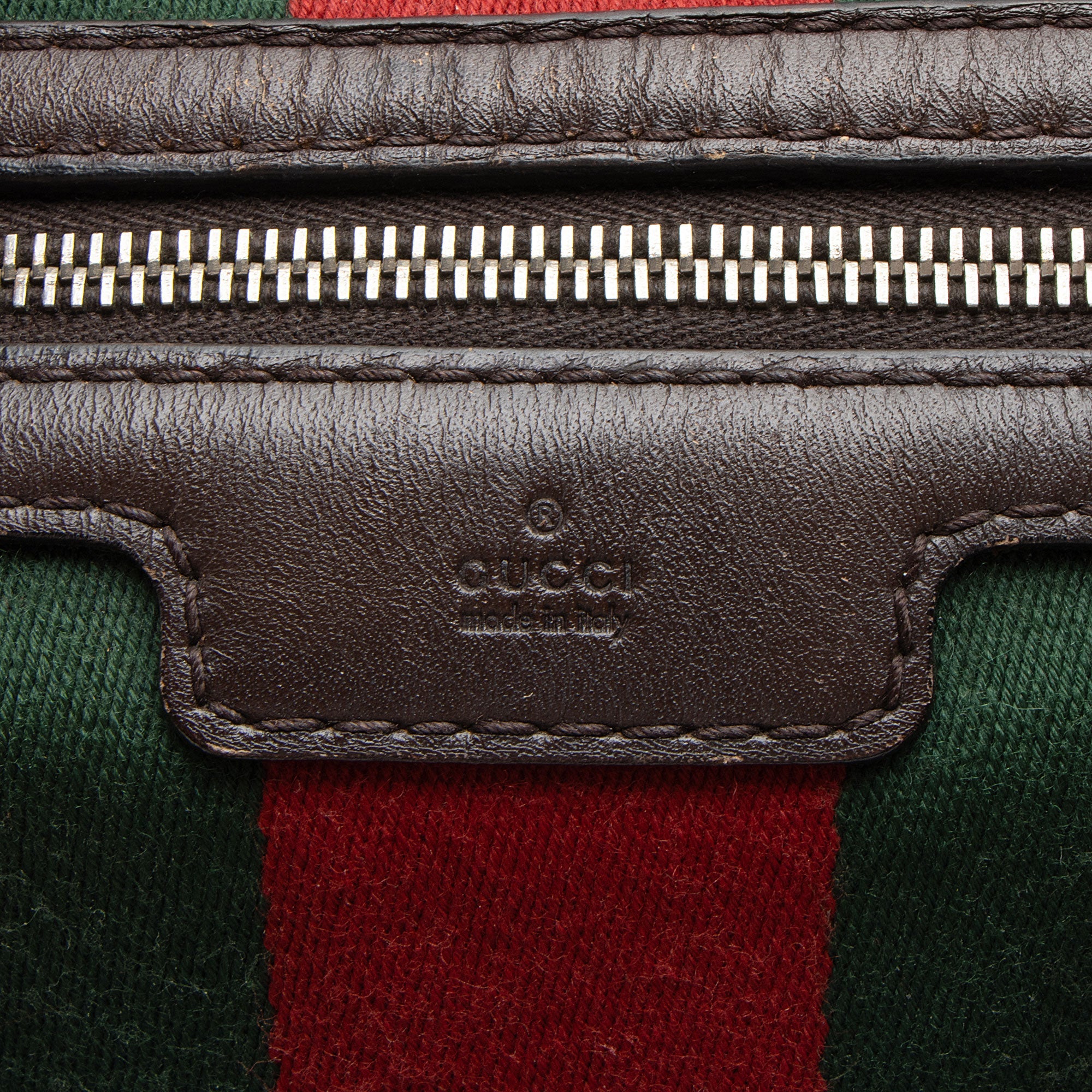 Gucci GG Canvas Vintage Web Joy Medium Boston Bag (SHF-JfdslQ)