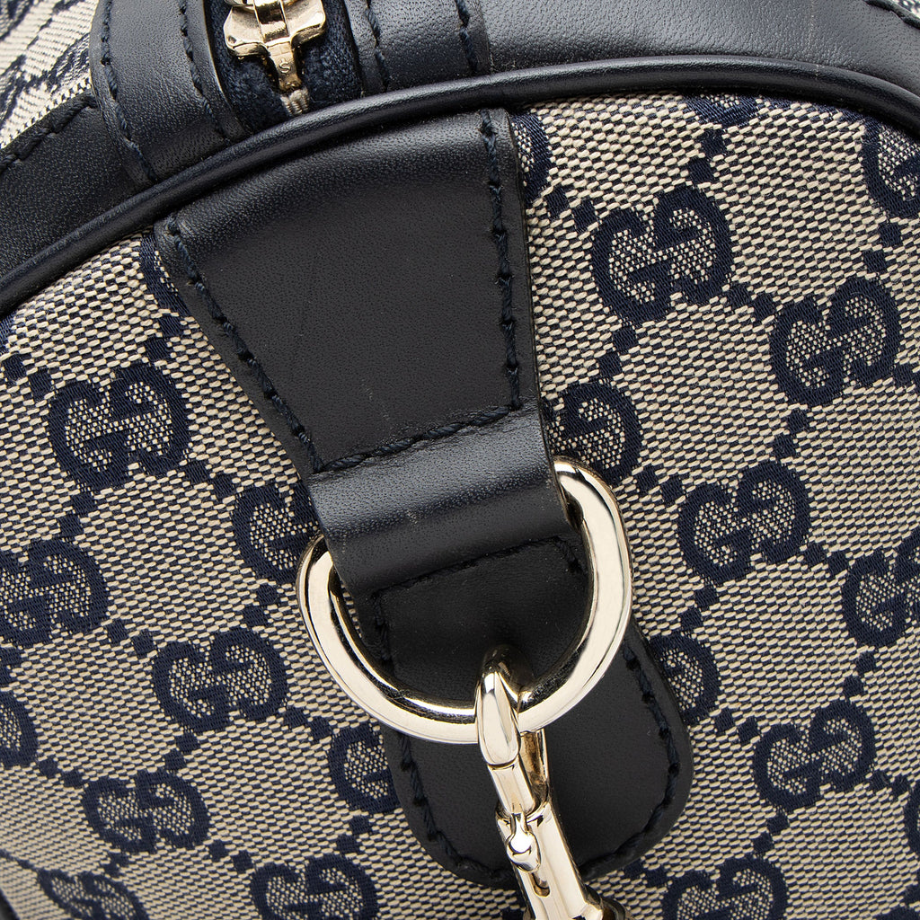 Gucci GG Canvas Vintage Web Joy Medium Boston Bag (SHF-SRU2JR)