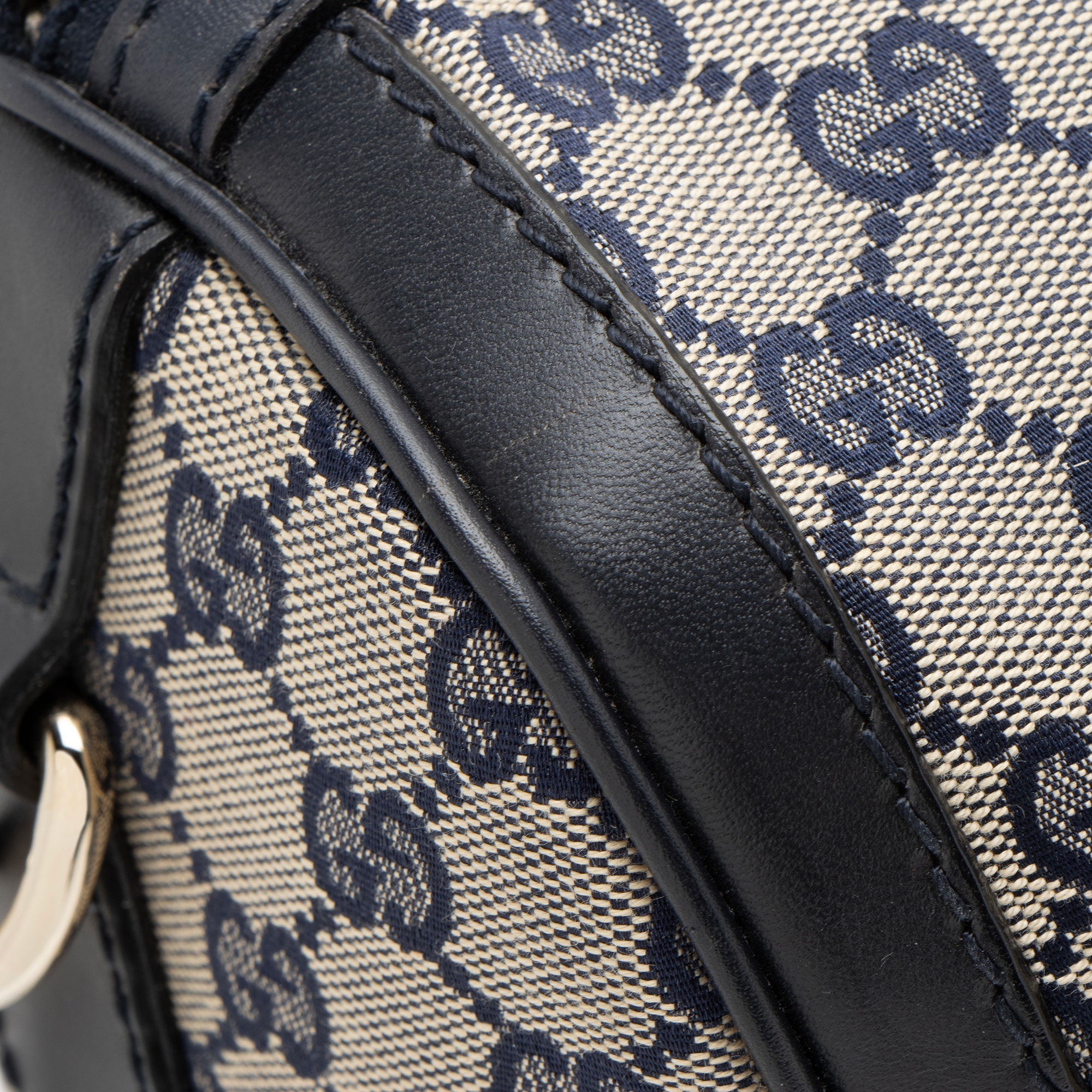Gucci GG Canvas Vintage Web Joy Medium Boston Bag (SHF-SRU2JR)