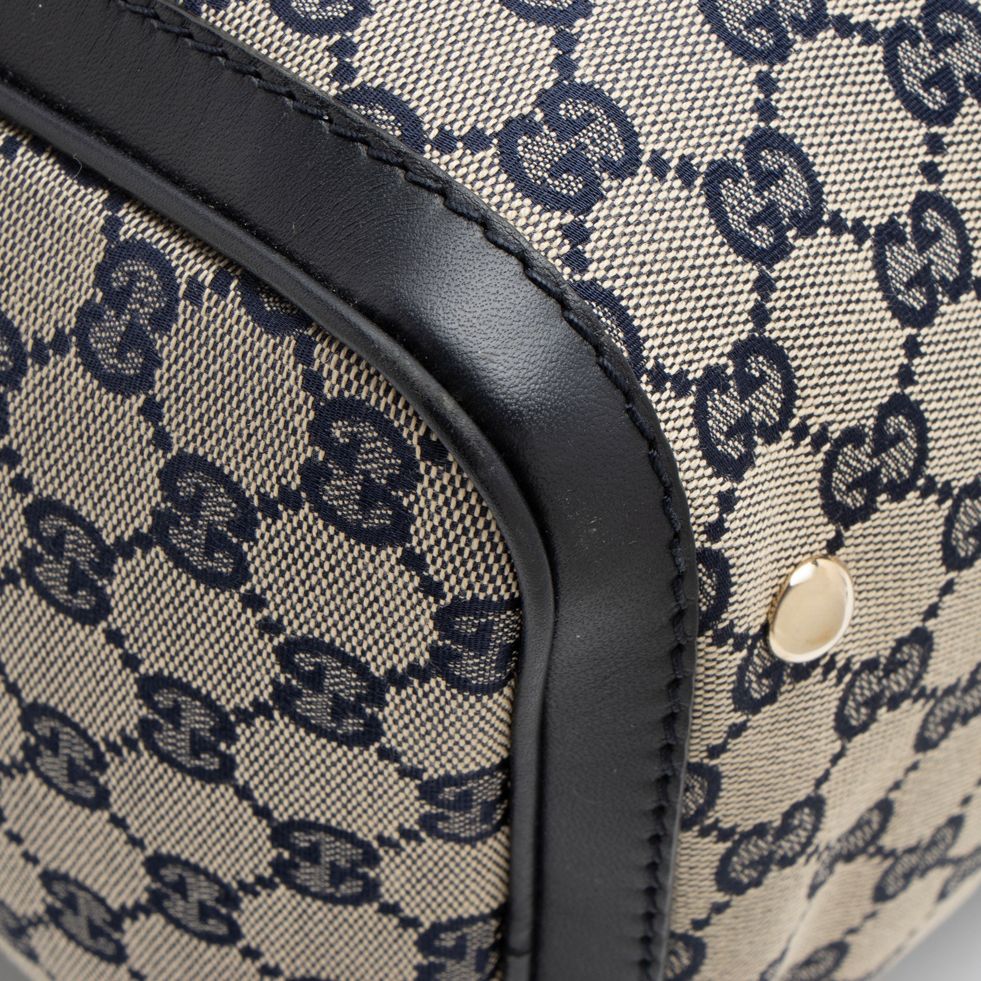 Gucci GG Canvas Vintage Web Joy Medium Boston Bag (SHF-SRU2JR)