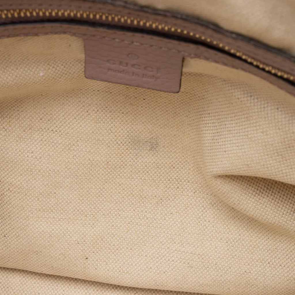Gucci GG Canvas Vintage Web Joy Medium Boston Bag