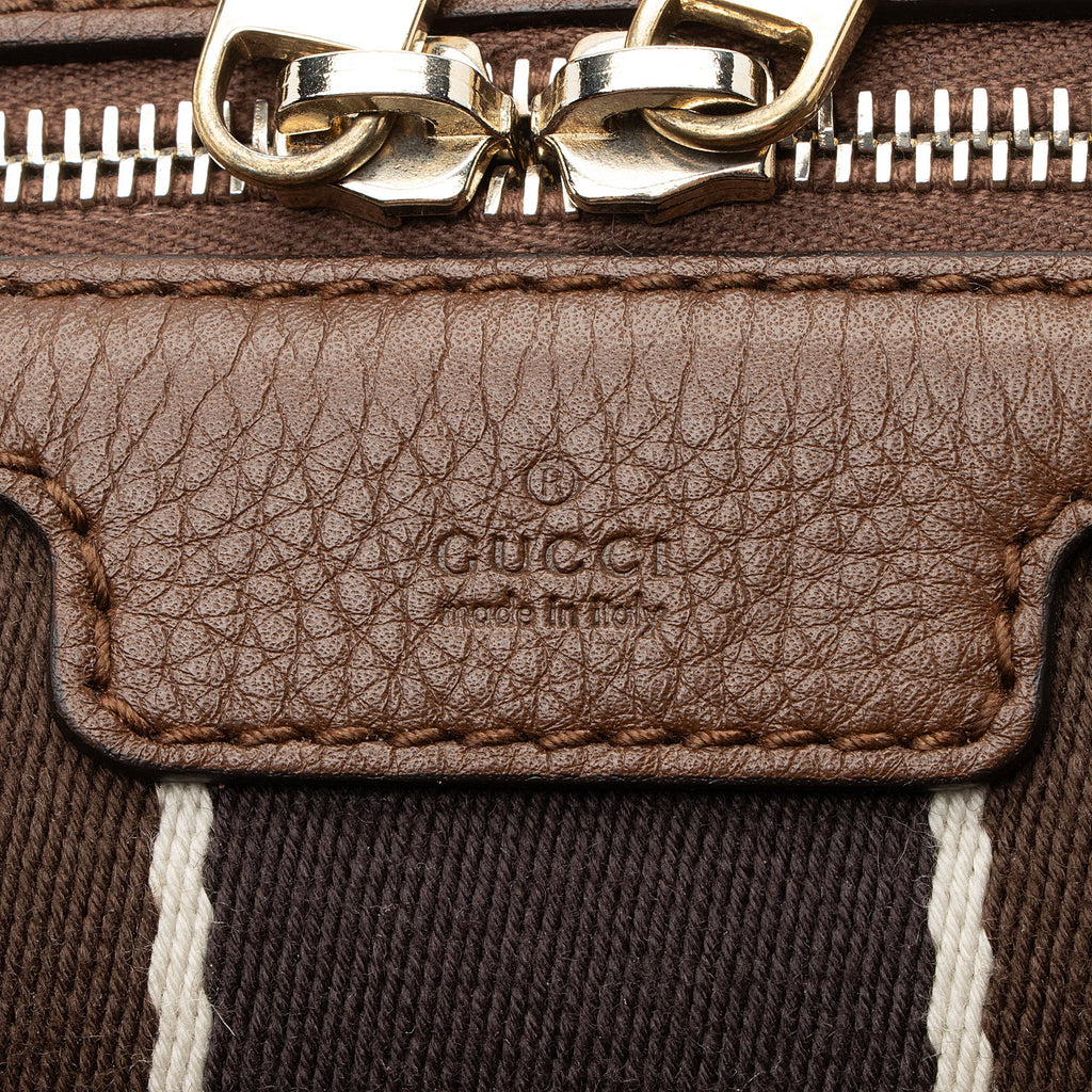 Gucci GG Canvas Vintage Web Joy Small Boston Bag