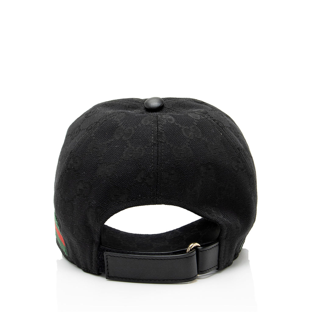 Gucci GG Canvas Web Baseball Hat - Size M