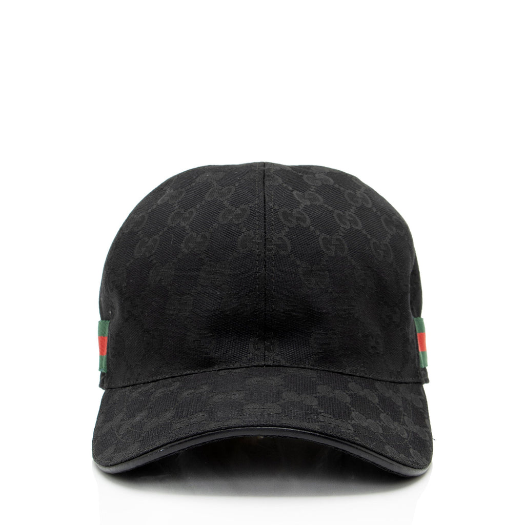 Gucci GG Canvas Web Baseball Hat - Size M
