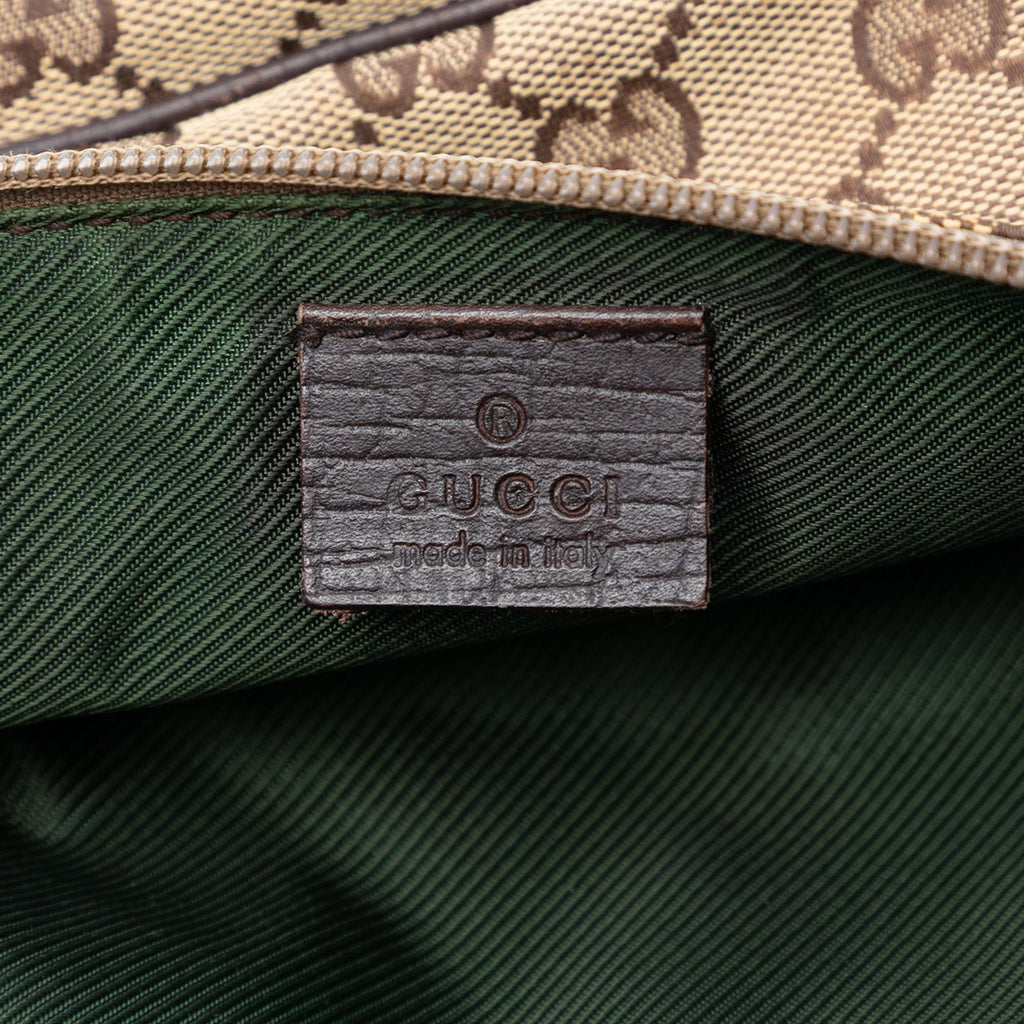 Gucci GG Canvas Web Boat