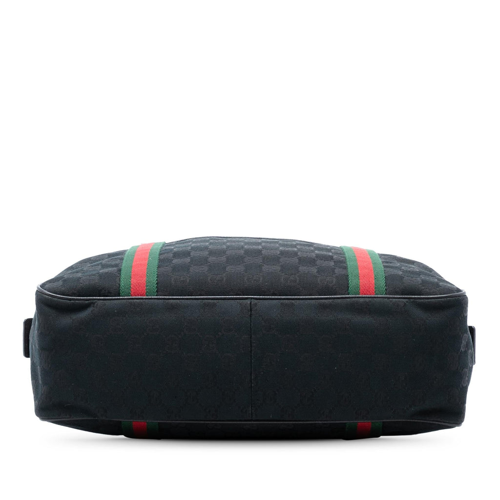 Gucci GG Canvas Web Business Bag