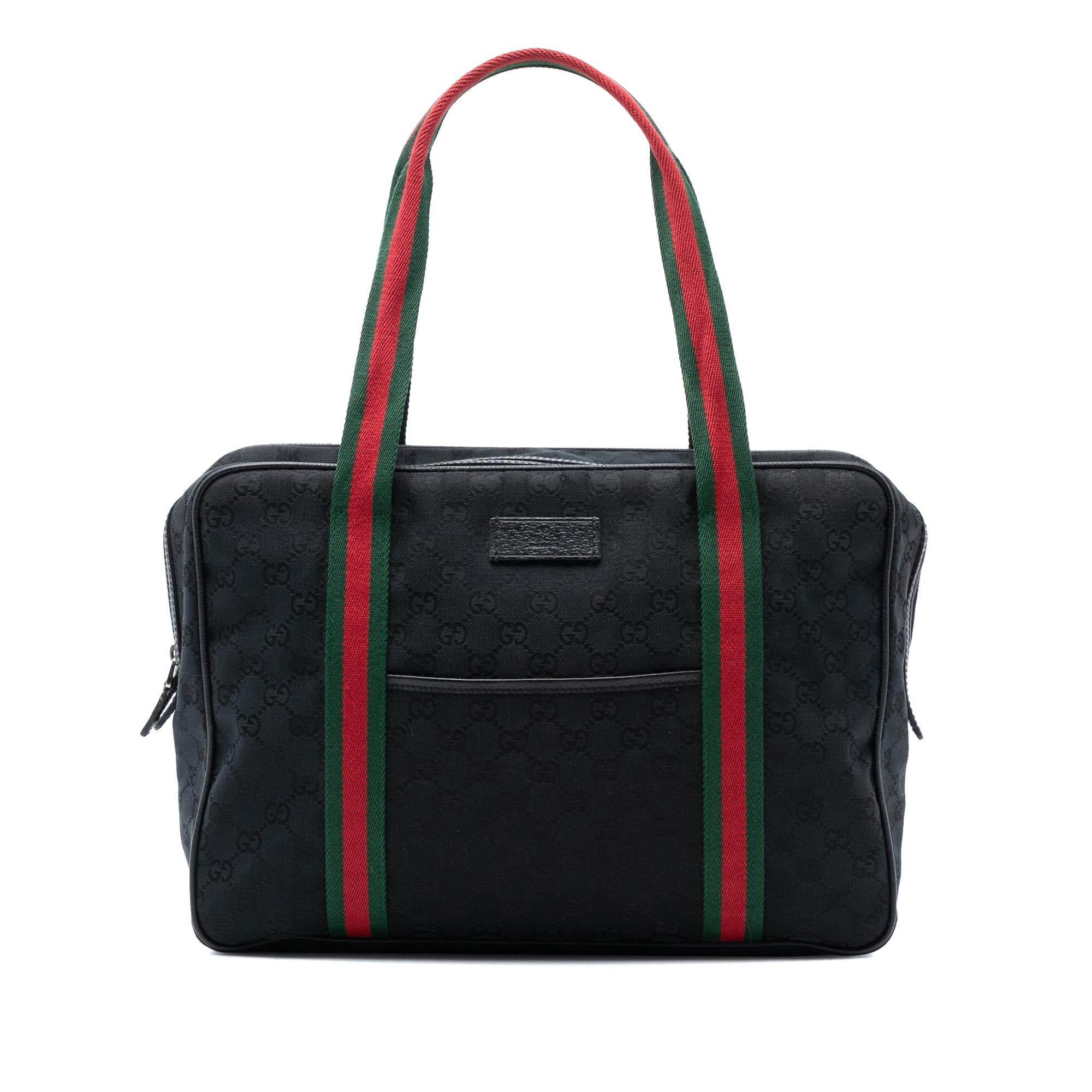Gucci GG Canvas Web Business Bag