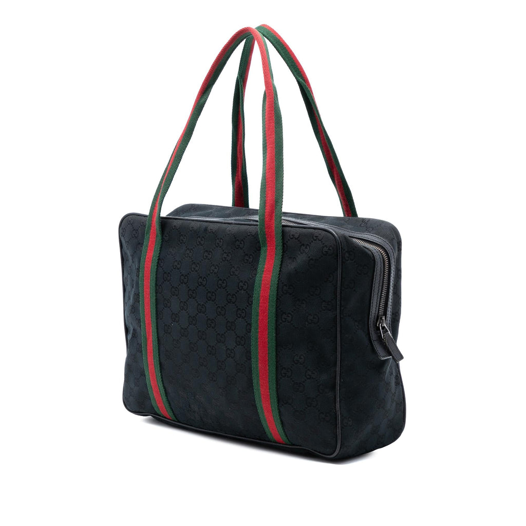 Gucci GG Canvas Web Business Bag