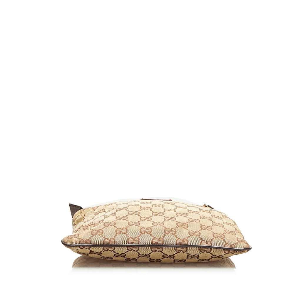 Gucci GG Canvas Web Crossbody (SHG-qQuh6s)