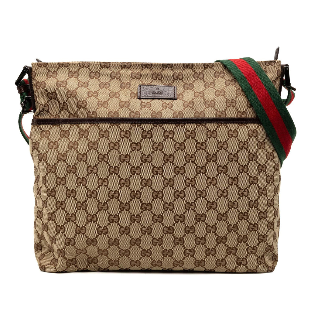 Gucci GG Canvas Web Crossbody