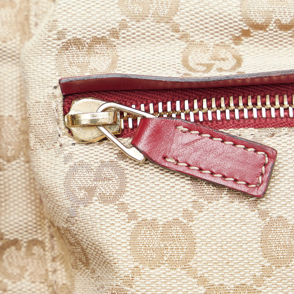 Gucci GG Canvas Web Double Pocket Belt Bag (SHG-AZ2VIh)