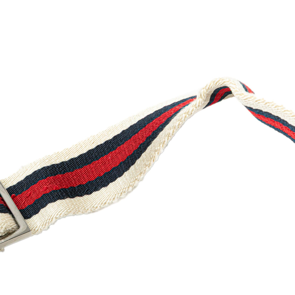 Gucci GG Canvas Web Double Pocket Belt Bag