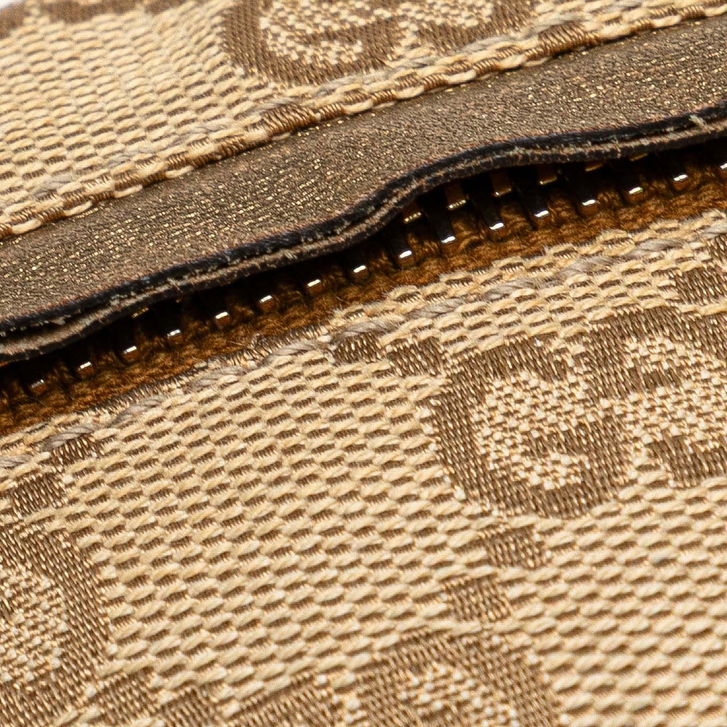 Gucci GG Canvas Web Double Pocket Belt Bag