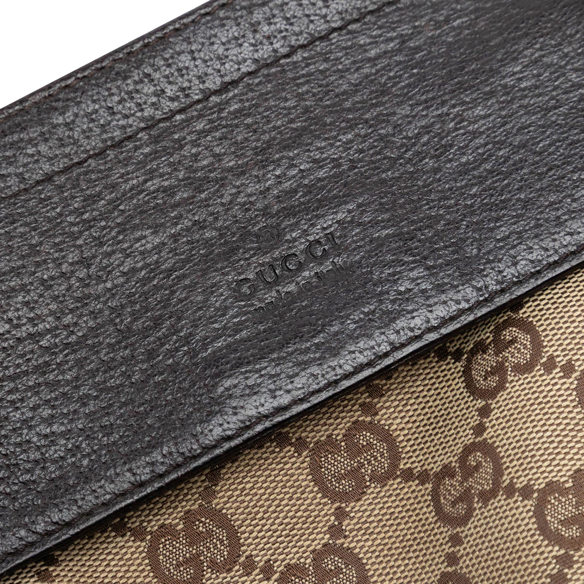 Gucci GG Canvas Web Double Pocket Belt Bag