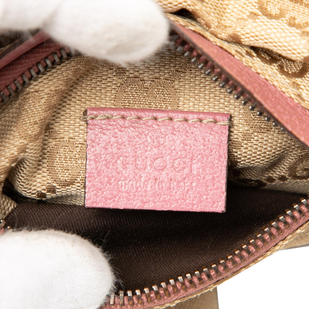 Gucci GG Canvas Web Double Pocket Belt Bag